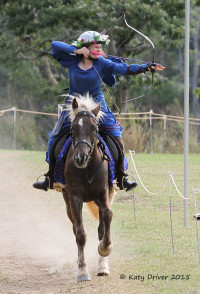 Katrina - horse archery